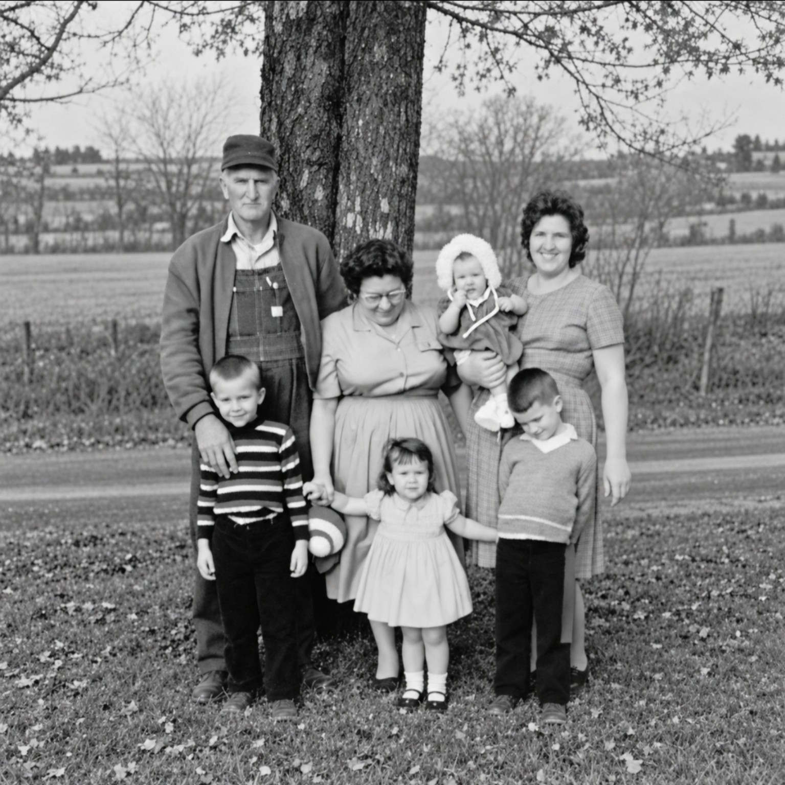 Vintage family photograph honoring the family who inspired Granny's Healing Ways